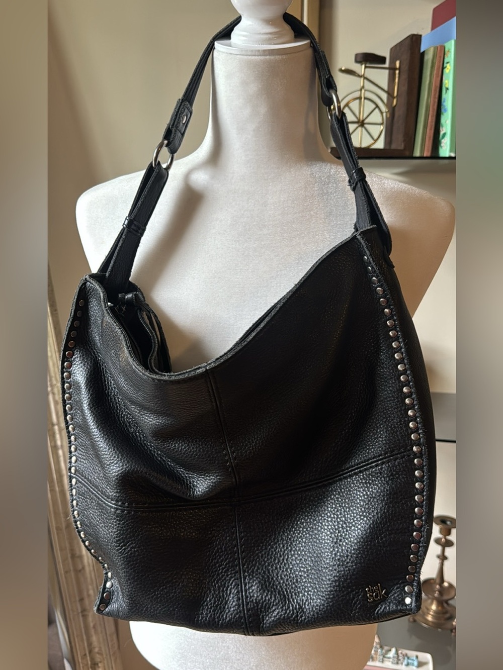 The Sak leather studded purse